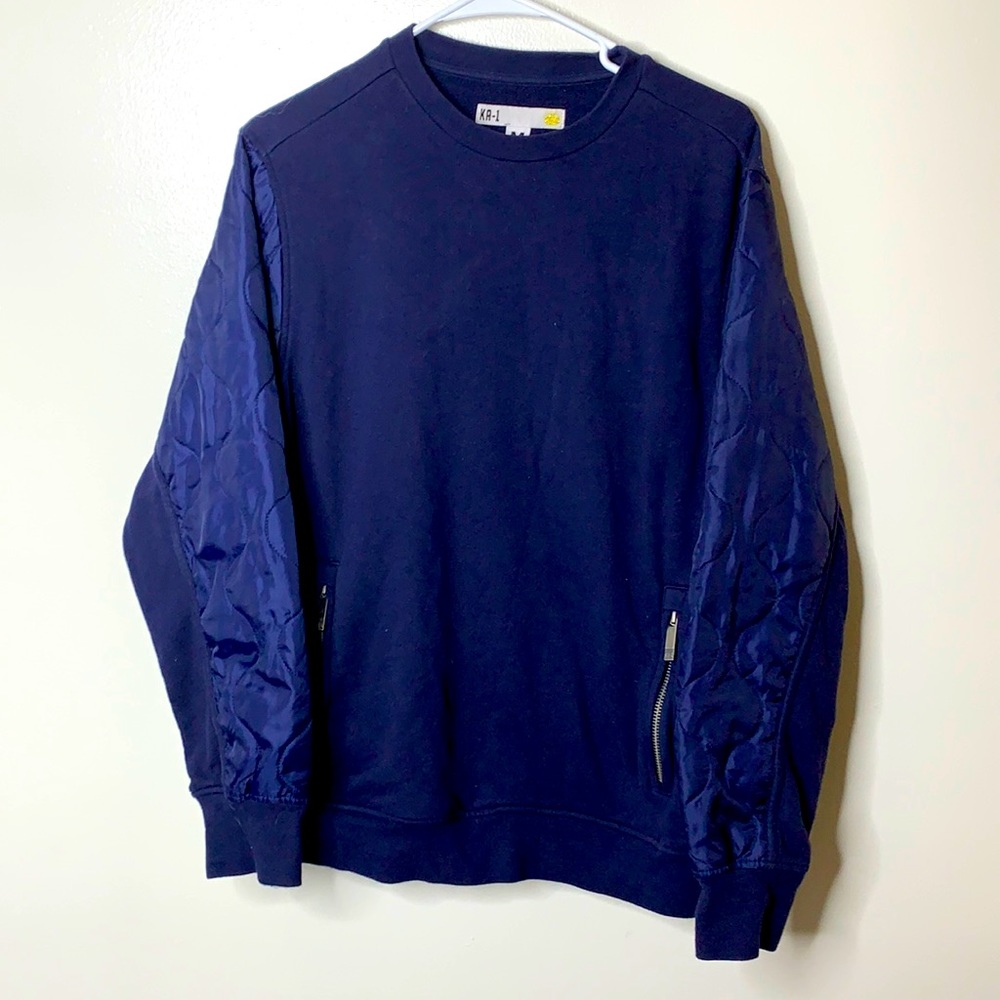 KA-1 Pullover Blue Sweater Medium